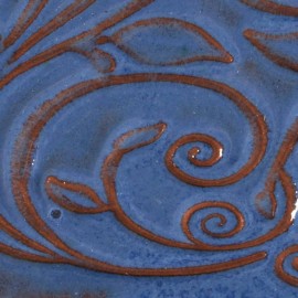 Sapphire Blue - 16-oz Amaco Opalescent Glaze